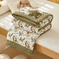 Reversible Baby Quilt – Cotton & Minky Dot Fleece
