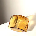 Balancing Cube Glass Vase
