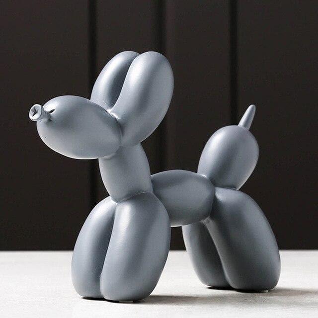 Balloon Dog Sculpture - Handcrafted Resin Pewter