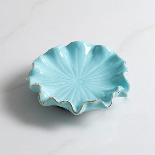Barbados Ceramic Decorative Dish Blue