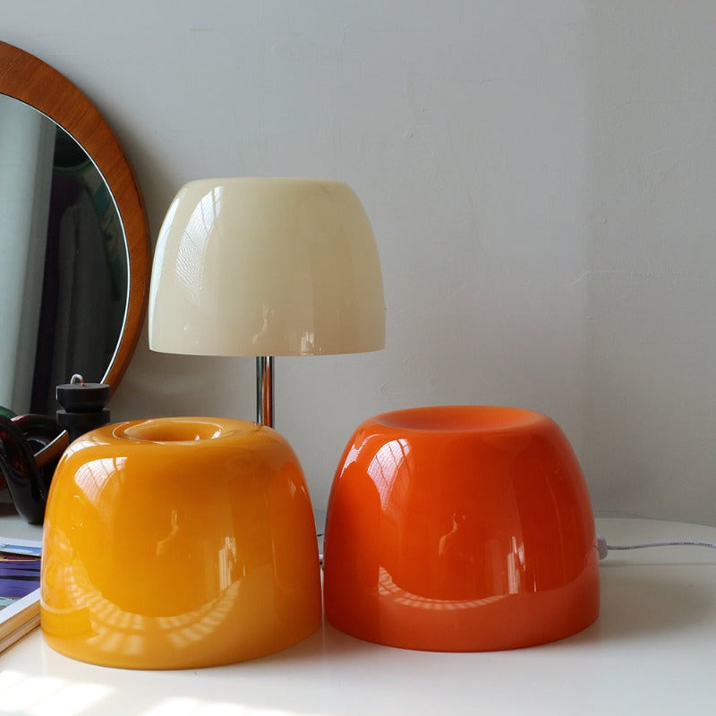 Bau Retro Glass Table Lamp