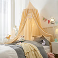 Kids Bed Canopy — Solid Color Nursery Room Decor