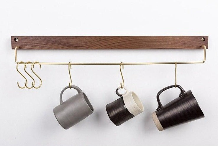 Beechwood Wall Rack