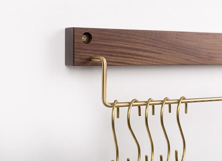 Beechwood Wall Rack