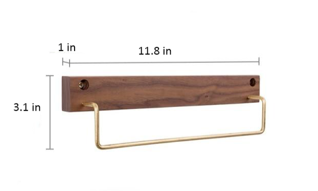 Beechwood Wall Rack