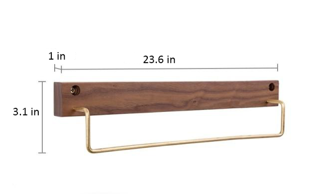 Beechwood Wall Rack