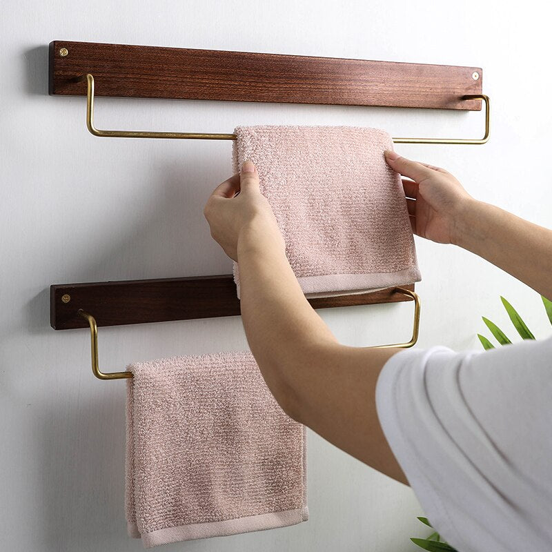 Beechwood Wall Rack