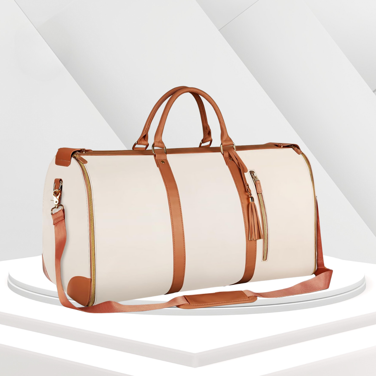 CarryOn™ - Foldable Duffle Bag Beige