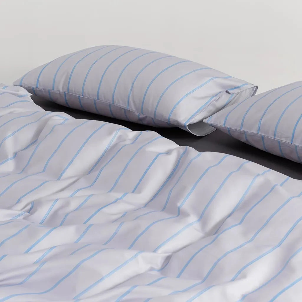Bengal Stripe Duvet Cover Blue