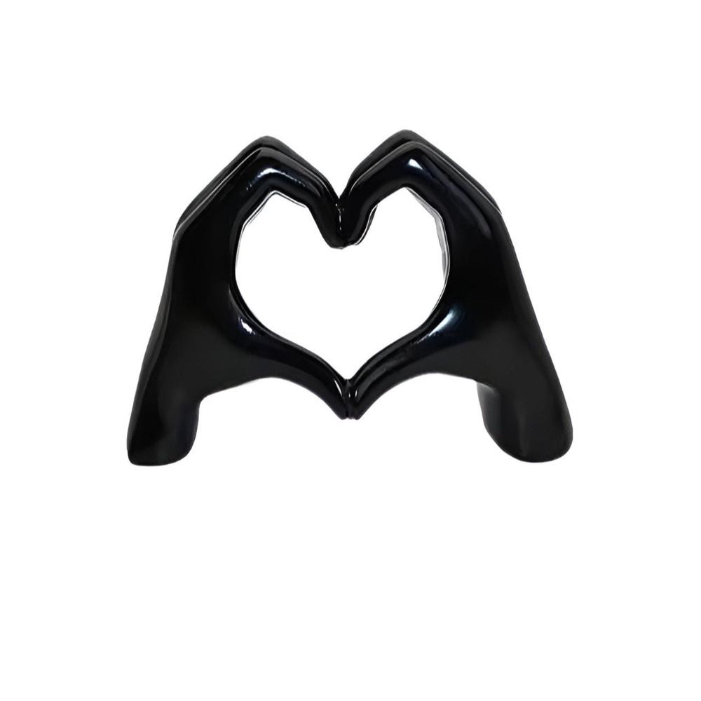 Affinity Love Hands Art Black