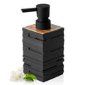 Modern Matte Black Soap Dispenser