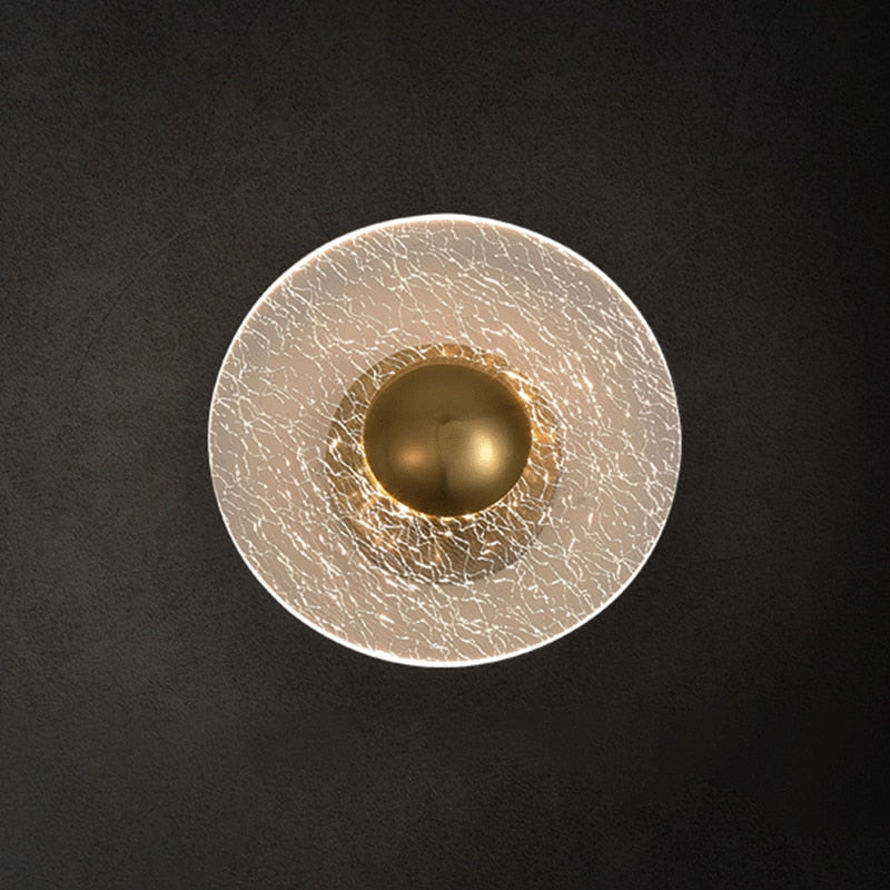 Bloom Petal Wall Lamp Leaves