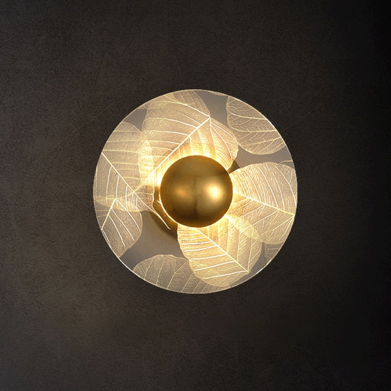 Bloom Petal Wall Lamp Mudcrack