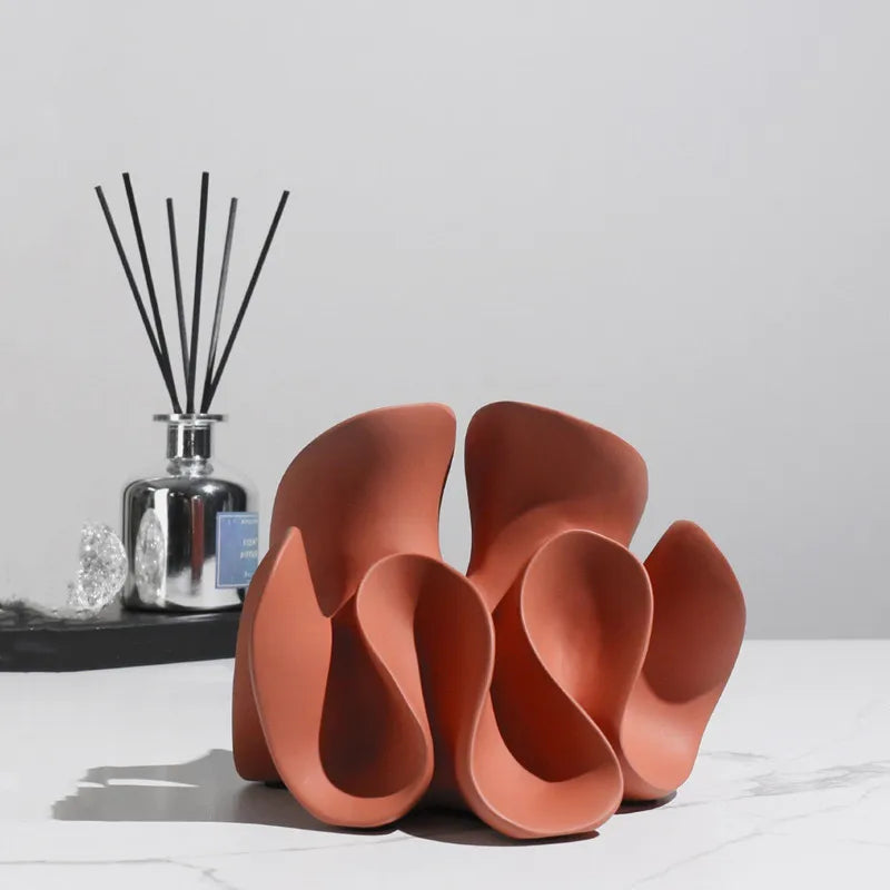 Bloom Wave Decorative Sculpture