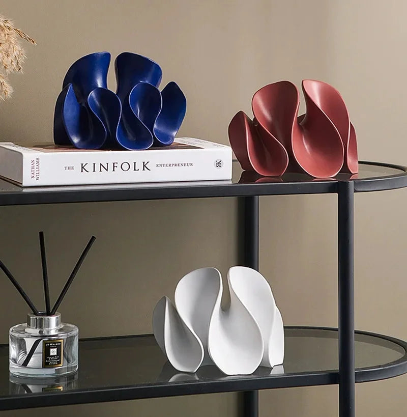 Bloom Wave Decorative Sculpture