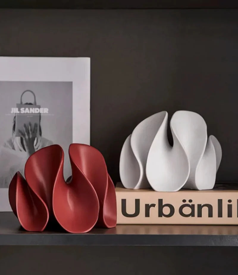 Bloom Wave Decorative Sculpture