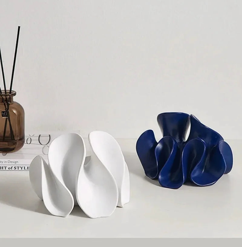Bloom Wave Decorative Sculpture