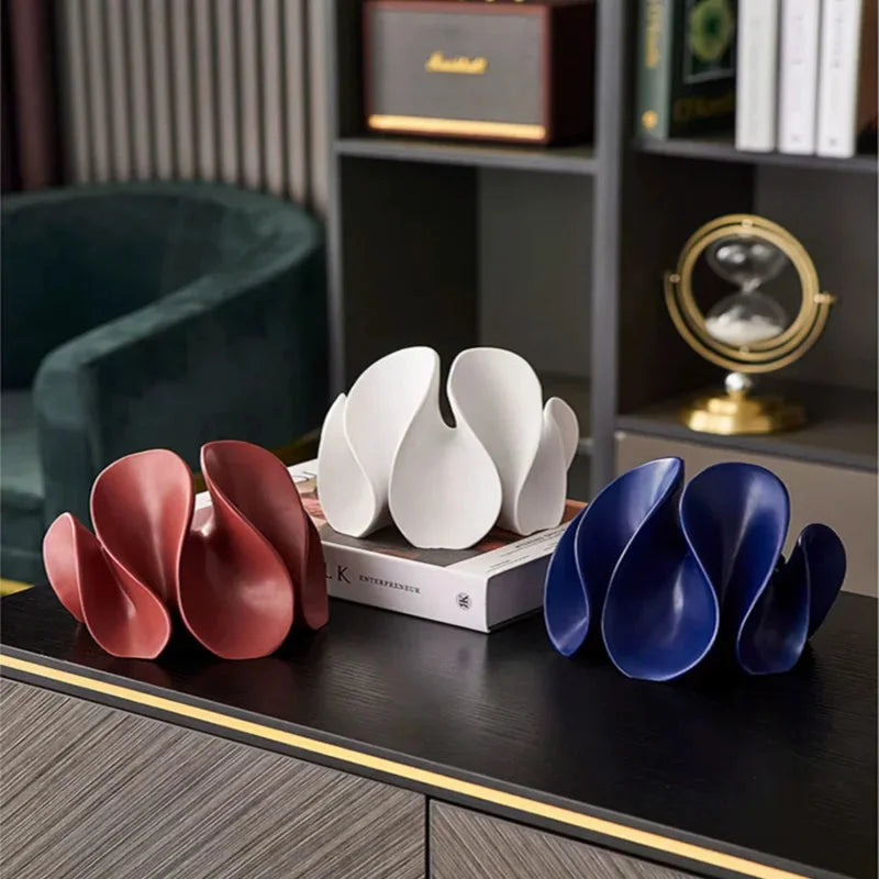 Bloom Wave Decorative Sculpture
