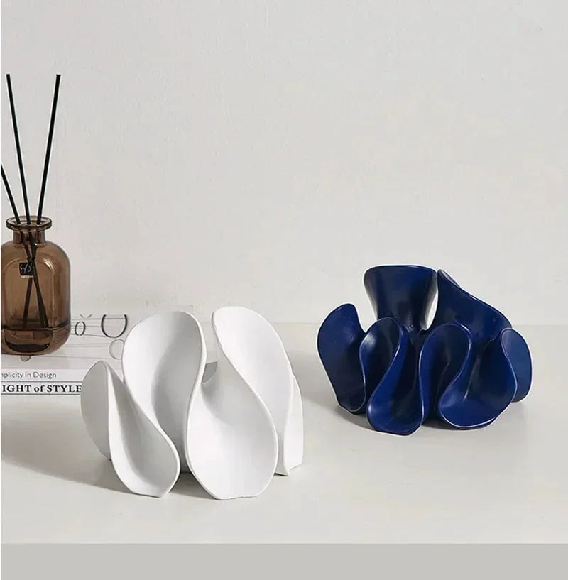 Bloom Wave Decorative Sculpture