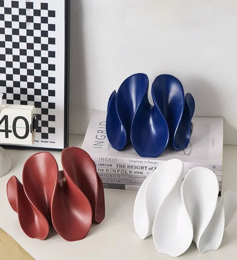Bloom Wave Decorative Sculpture