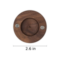 Blow-Out Station Walnut Organizer Rack