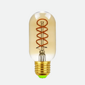 Blown Glass Dimmable LED Edison Filament Light Bulbs