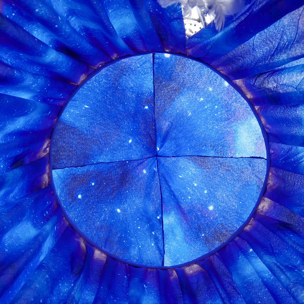 Blue Starry Sky Kids Bed Canopy – Galaxy Design