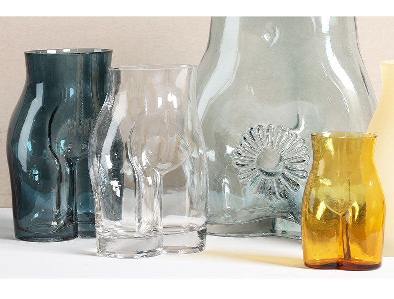 Body Art Glass Vases