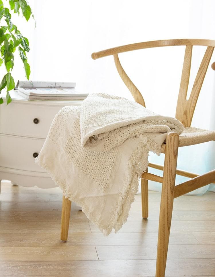 Boheme Natural Cotton Throw