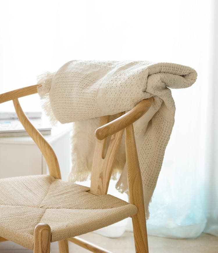 Boheme Natural Cotton Throw