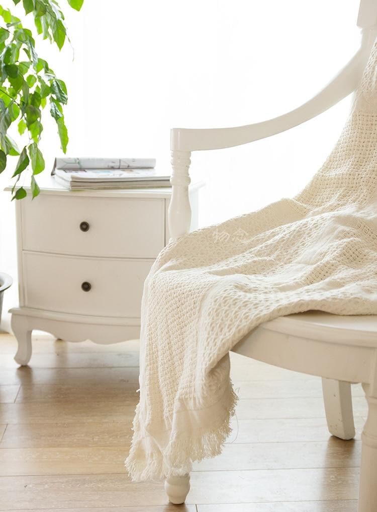 Boheme Natural Cotton Throw