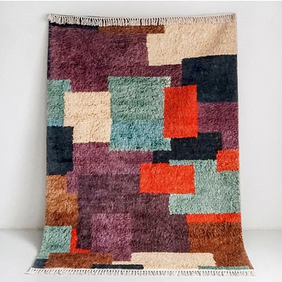 Bohemia Moroccan Style Area Rug Rabat