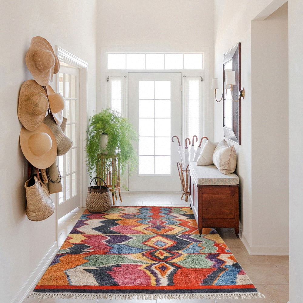 Bohemia Moroccan Style Area Rug