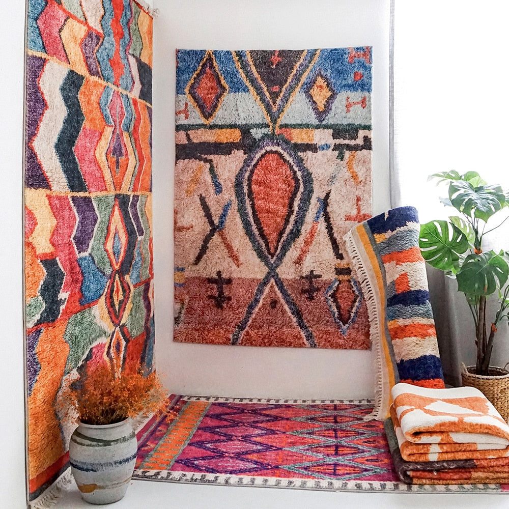 Bohemia Moroccan Style Area Rug