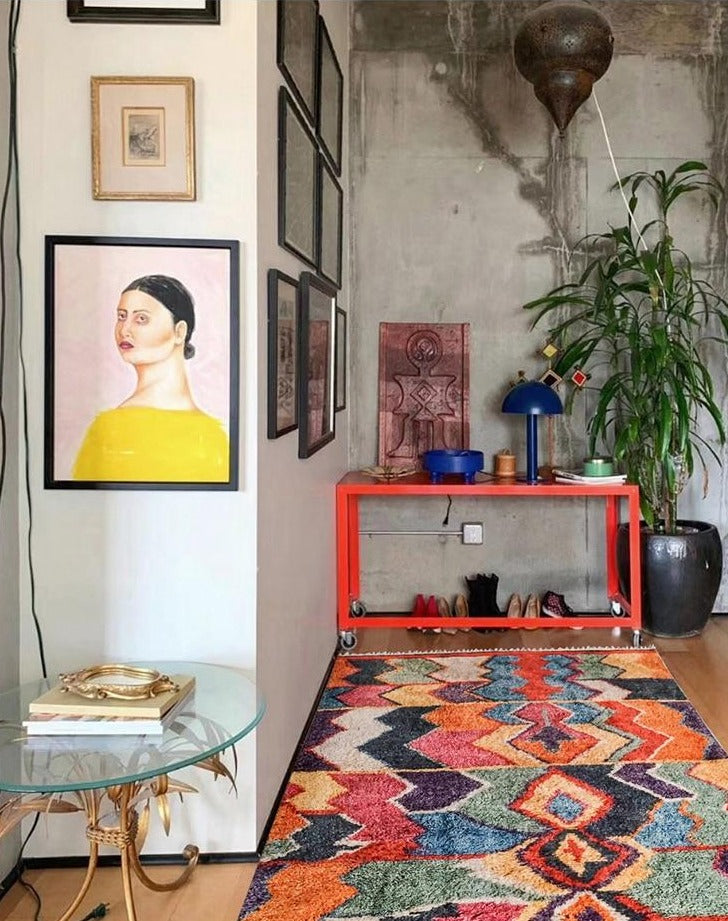Bohemia Moroccan Style Area Rug