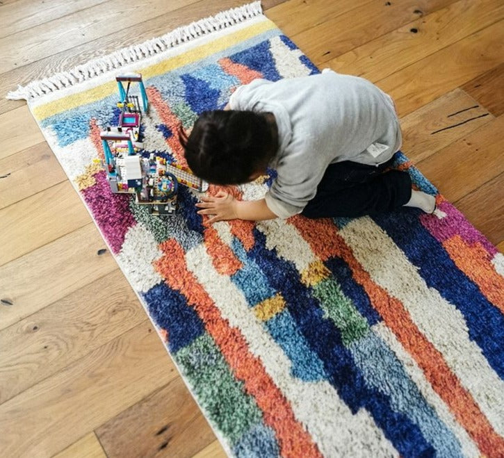 Bohemia Moroccan Style Area Rug