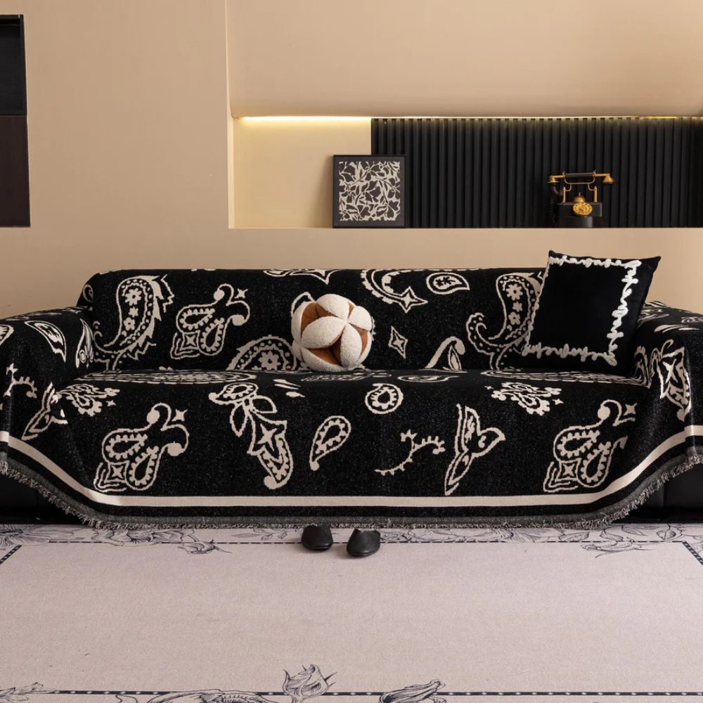 Boho Bloom Soft Sofa Cover