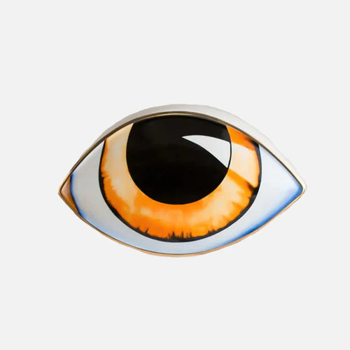 Bold Eye Decorative Accent Orange
