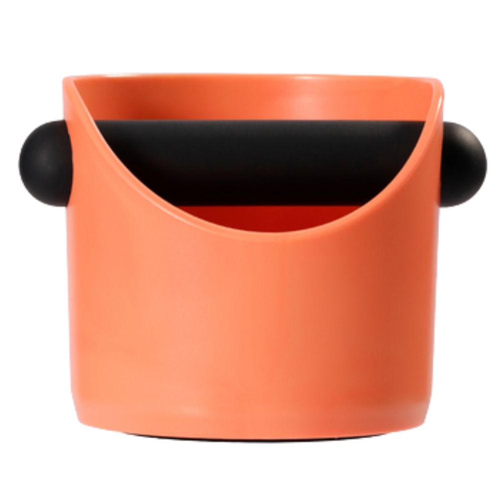 Modern Brew Coffee Knock Box Coral Orange
