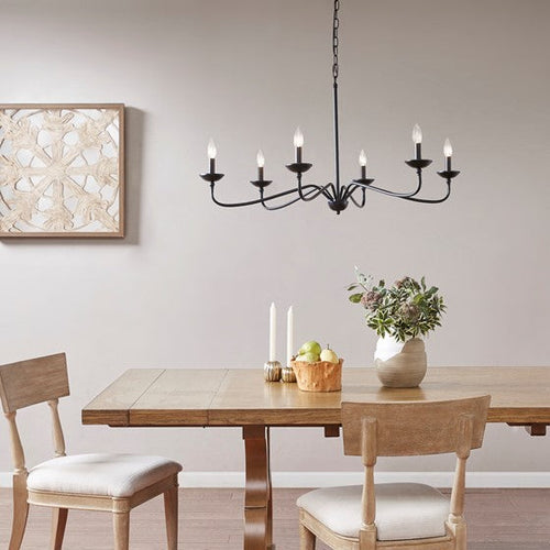 Brighton Farmhouse Metal Chandelier