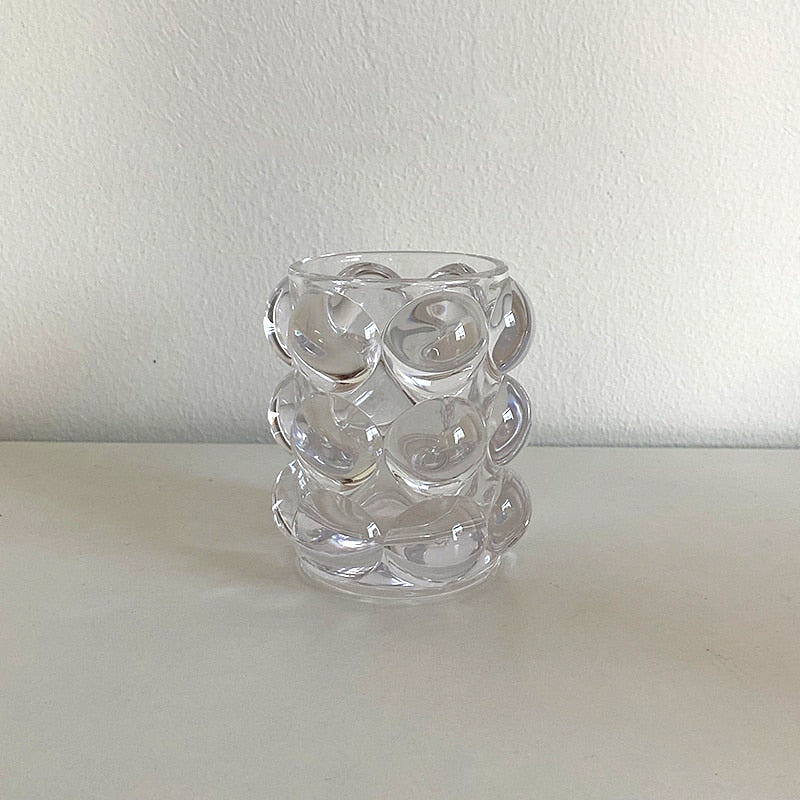 Bubble Cup Glass Desktop Organizer