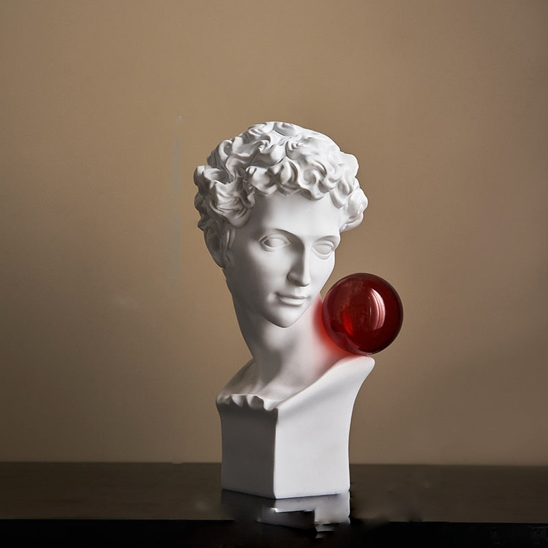 Bubble Pop Greek Sculpture Figurine Giuliano Small