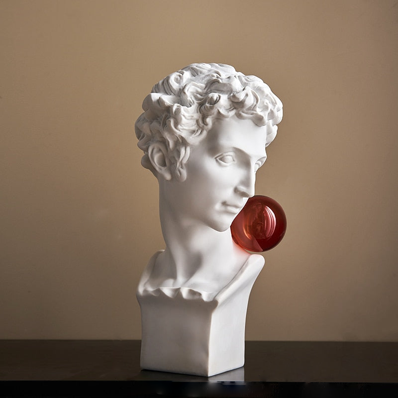 Bubble Pop Greek Sculpture Figurine Giuliano Big