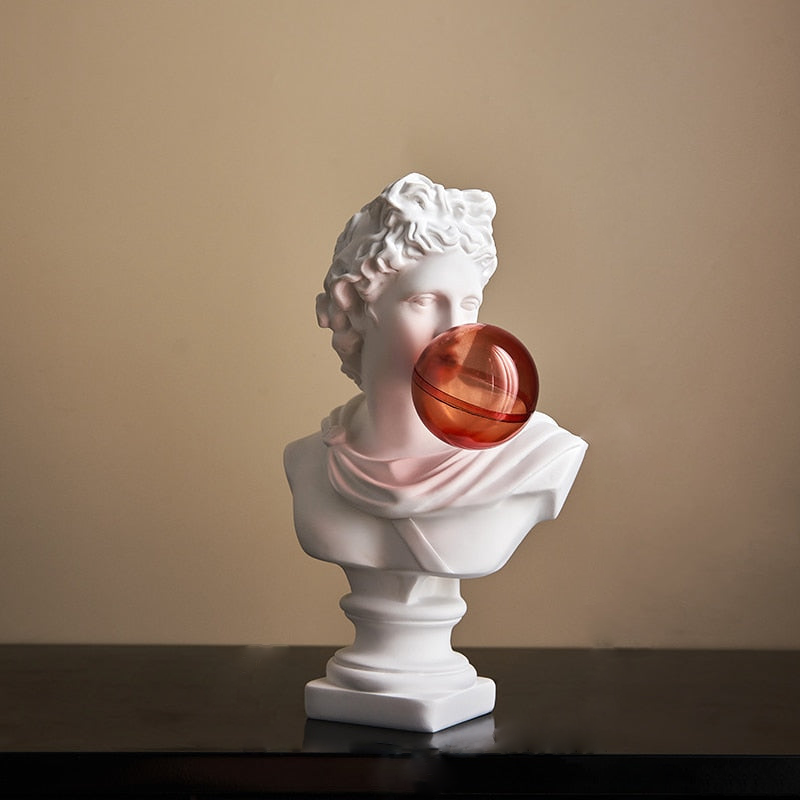 Bubble Pop Greek Sculpture Figurine Apollo Small
