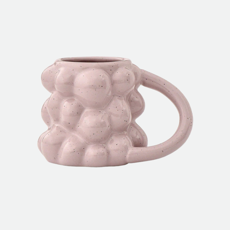 Bubble Tea Ceramic Cup Blush