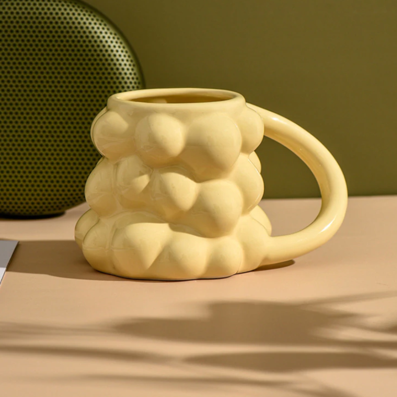 Bubble Tea Ceramic Cup