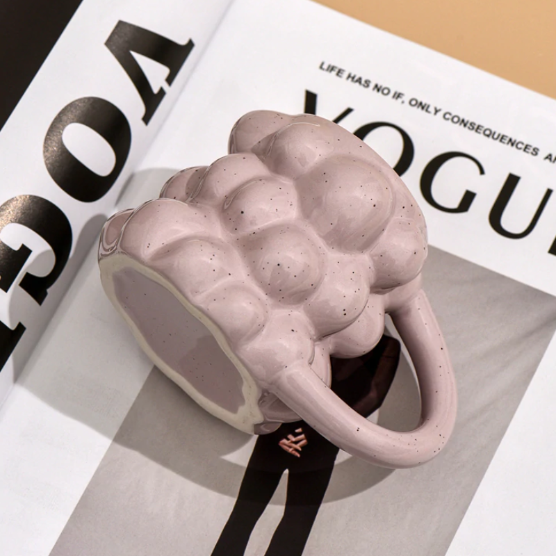 Bubble Tea Ceramic Cup