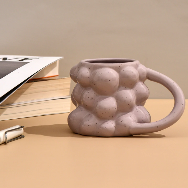 Bubble Tea Ceramic Cup