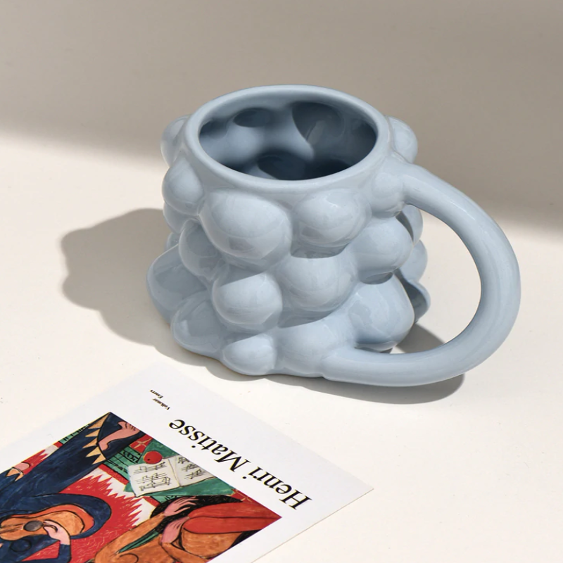 Bubble Tea Ceramic Cup