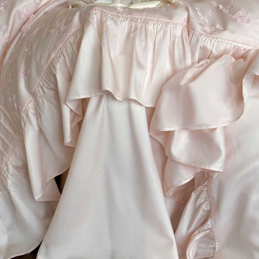 Butterfly Embroidered Bedding Set